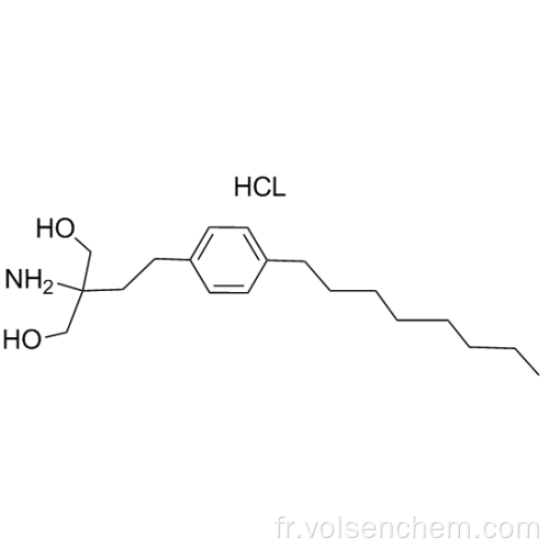 Hydrocarbure de qualité Fingolimod de qualité CAS 162359-56-0 en vente